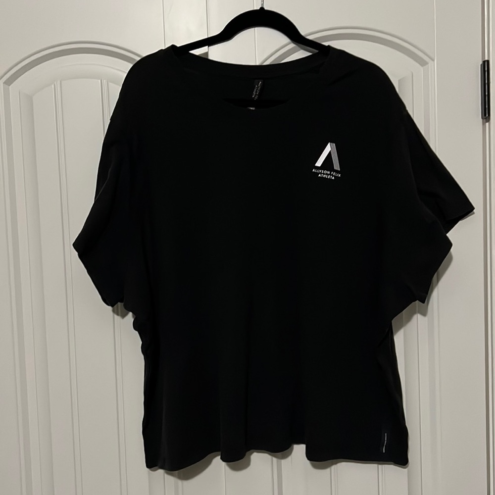 Athleta Allyson Felix Tee size 3x black